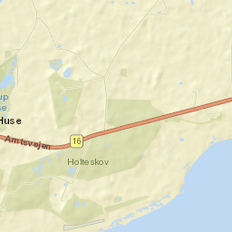 Halsnæs Kommune Street Map