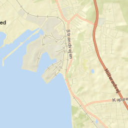 Frederiksværk Street Map