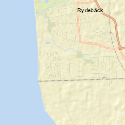 Rydebäck Street Map