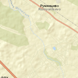 Rumyantsevo Street Map