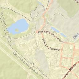 Fryazino Street Map