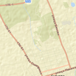 Sudogda Street Map
