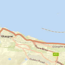 Castle Road, Port Glasgow, Inverclyde PA14 Street Map