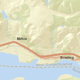 Dumbarton Road, West Dunbartonshire G82 Street Map