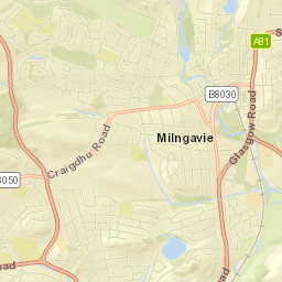 22 Kilpatrick Drive, Bearsden, Glasgow, East Street Map