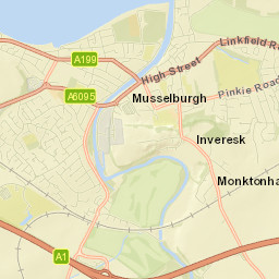 Musselburgh Street Map