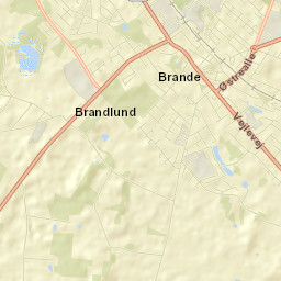 Brande Street Map