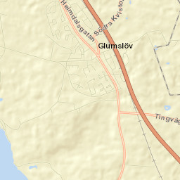 Glumslöv Street Map