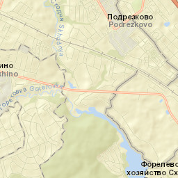 Novopodrezkovo Street Map