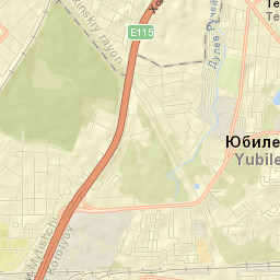 Yubileyny Street Map