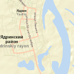 Yadrin Street Map