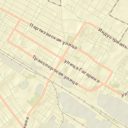 Tayshet Street Map