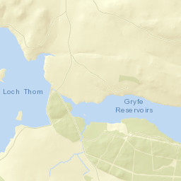 Inverclyde Street Map