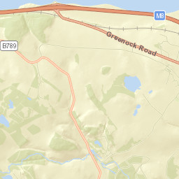 M8, Port Glasgow, Renfrewshire PA14 Street Map