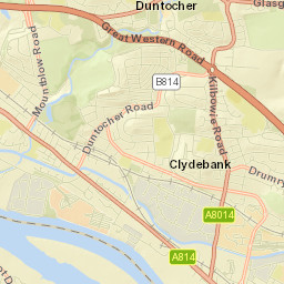 Clydebank Street Map