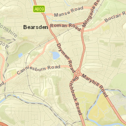 82 Switchback Road, Bearsden, Glasgow Street Map