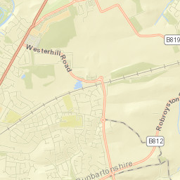 111 Westerhill Road, Bishopbriggs, Glasgow Street Map