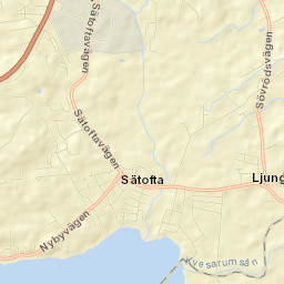 Sätofta Street Map
