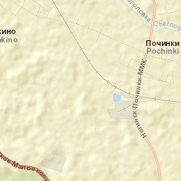 Noginskiy Rayon Street Map