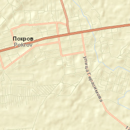 Pokrov Street Map