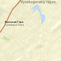 Vysokogorskiy Rayon Street Map