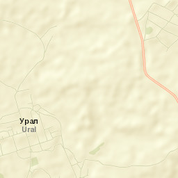 Ural Street Map