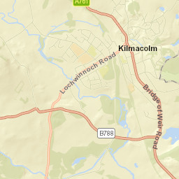 Kilmacolm Street Map