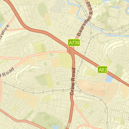 Cleveden Rd, Glasgow, Glasgow City, UK Street Map
