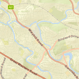 182 Queen Margaret Drive, Glasgow, Glasgow City  Street Map