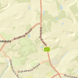 Glenmavis Street Map