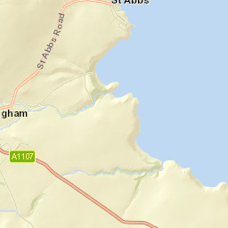 B6438, Eyemouth, Scottish Borders TD14, UK Street Map