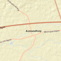 Asmundtorp Street Map