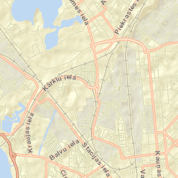 Daugavpils Street Map