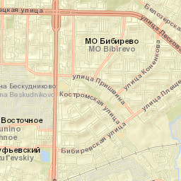 Altuf’yevskiy Street Map