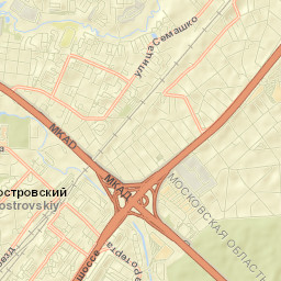 Yaroslavskiy Street Map