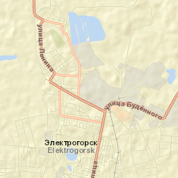 Elektrogorsk Street Map