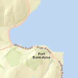 37-41 Marine Road, Isle of Bute, Argyll and Bute Street Map