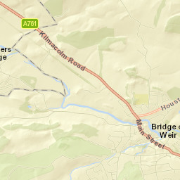 20 Clevans Road, Bridge of Weir, Renfrewshire Street Map