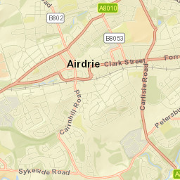 Airdrie Street Map