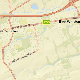 East Whitburn Street Map