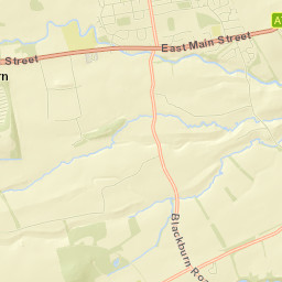 Blackburn Street Map