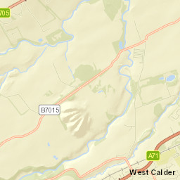 West Calder Street Map