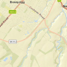 Bonnyrigg Street Map