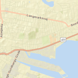 Horsens Street Map