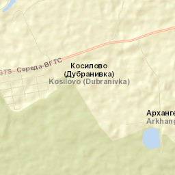 Arkhangel’skoye Street Map