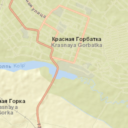 Krasnaya Gorbatka Street Map