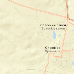 Spasskoye Street Map