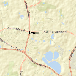 Lynge Street Map