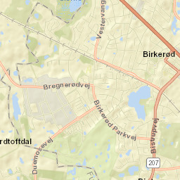 Birkerød Street Map