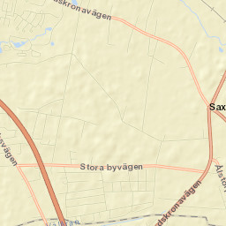 Saxtorpsskogen Street Map